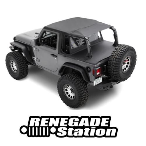 Jeep Wrangler JL 2türer Duster Deck Cover Abdeckung Kofferraum schwarz 18-