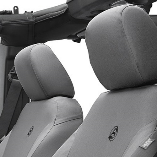 Jeep Wrangler JK Set Sitzbezüge Sitzbezug vorne grau Denim LHD Bestop 13-16