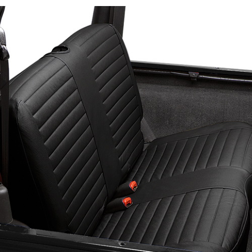 Jeep Wrangler TJ Sitzbezüge Sitzbezug hinten schwarz Diamond Bestop 03-06