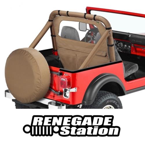 Jeep Wrangler YJ Windschott Windjammer Spice Denim Bestop 87-95