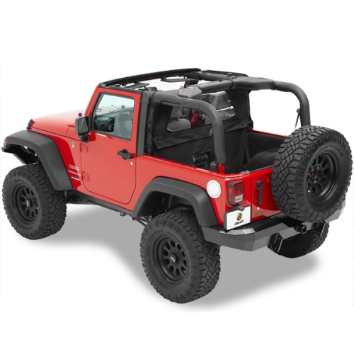 Jeep Wrangler JK 2türer Windjammer Windschott Black Diamond Bestop 07-18