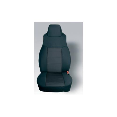 Jeep Wrangler TJ Sitzbezüge Sitzbezug Sitzschoner Sitzschutz schwarz vorne 97-02