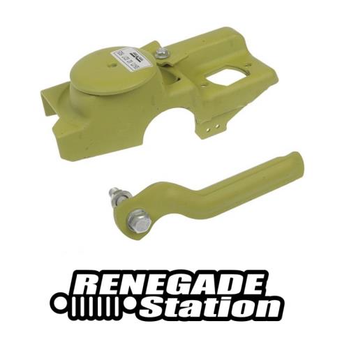 Jeep Wrangler TJ Federhalterung Stoßdämpfer Aufnahme vorne rechts unten Dana 30 Vorderachse Bj. 96-06