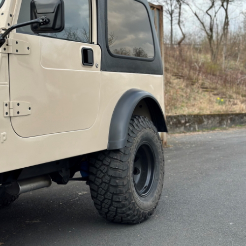 Jeep CJ Kotflügelverbreiterungssatz 4-teilig für 10" Felgen Bj. 76-86