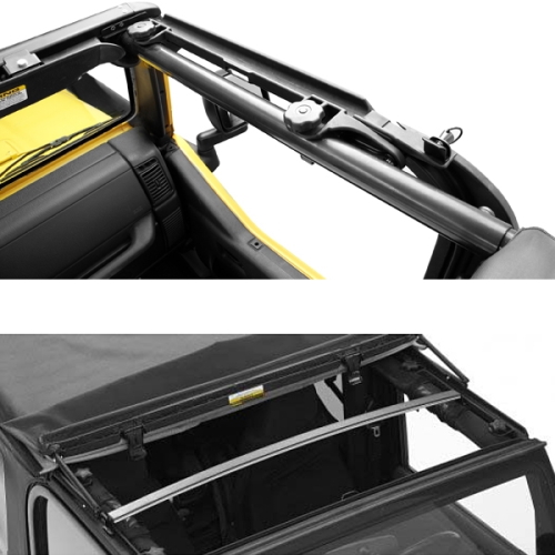 Jeep Wrangler TJ Door Surround Kit für Bestop Verdeck 96-06