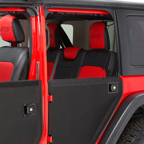 Jeep Wrangler JL Set teilbare Türen hinten schwarz Diamond Bestop 18-