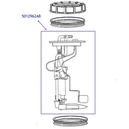 Jeep Grand Cherokee WJ WG O-Ring Kurbelwelle Motordichtung h