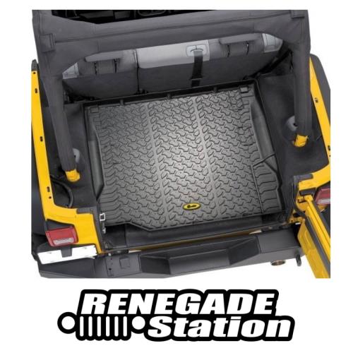Jeep Wrangler JK Laderaumwanne Kofferraumwanne schwarz Bestop 07-10