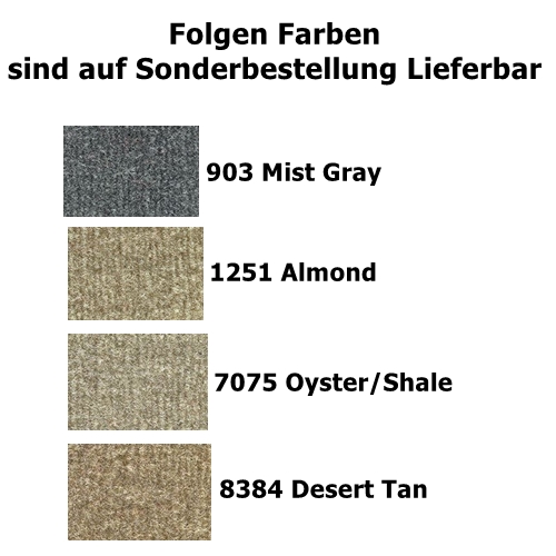 Jeep Wrangler JL 2türer Orginal Style Teppich Komplett Set Fussraum vorne & hinten schwarz 18-