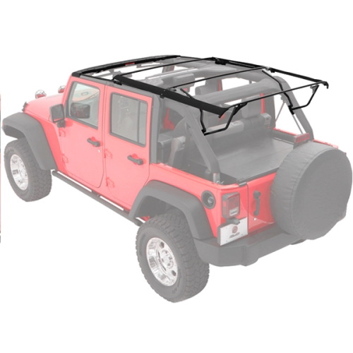 Jeep Wrangler JK 4türer Gestänge Set Verdeckgestänge für Orginal Verdeck Bestop 07-15