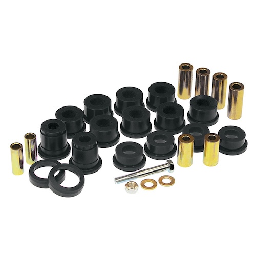 Jeep Wrangler JK Polyurethan Längslenker Buchsen Set vorne schwarz Prothane 07-18