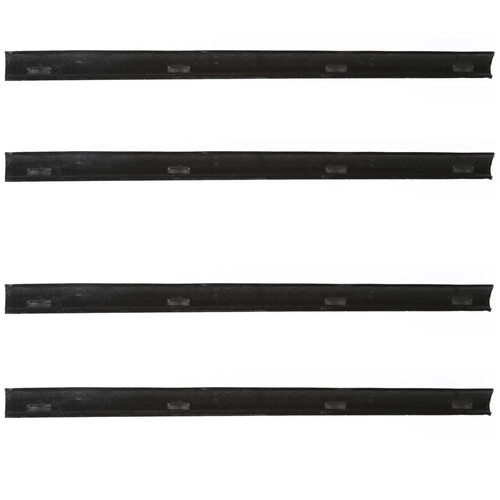 Jeep Wagoneer & Grand Wagoneer SJ 4er Set Abstreifer Dichtung Türen vorne außen & innen 63-91