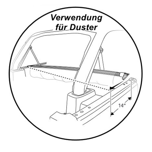 Jeep Wrangler JL ALU Leiste Profil Set für Windjammer & Duster Deck Cover Abdeckung Bestop 18-