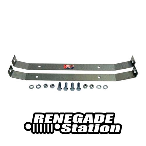 Jeep CJ Tankhalteband Tankband Set 2-teilig 15 Gallonen 55 l