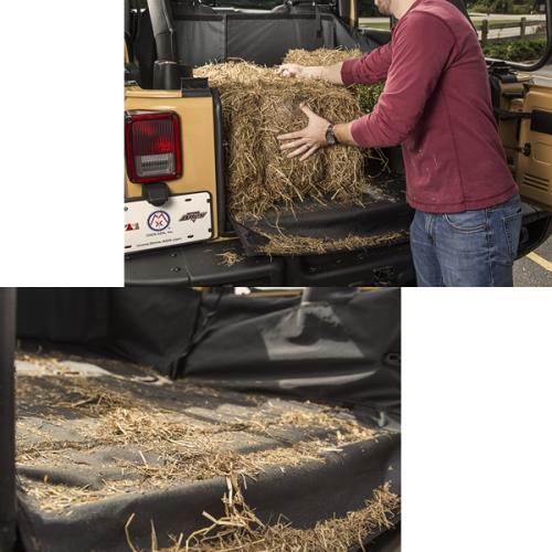 Jeep Wrangler JK 4türer Cargo Cover Konfigurierbare Schutzmatte Kofferraum 15-18