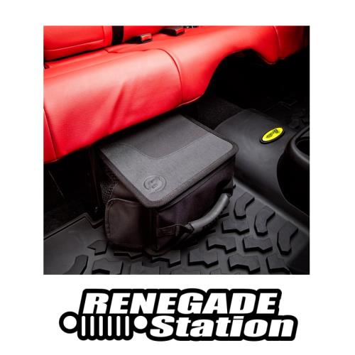 Jeep Wrangler JK 4-türer Stautasche Tasche unter dem Sitz hinten Organizer Bestop 07-18