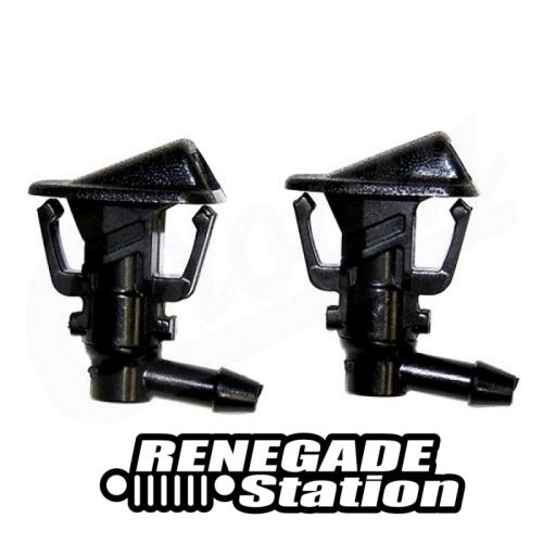 Jeep Wrangler JK Set Waschwasserdüse Spritzwasserdüse vorne
