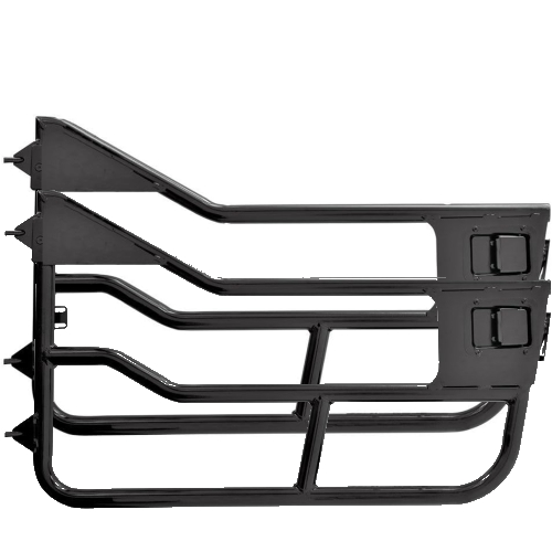 Jeep Wrangler TJ Element Doors Türelement Halbtür Halbtüren HighRock Matt schwarz 96-06