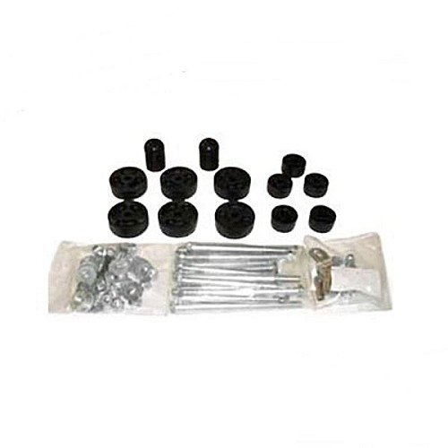 Jeep Wrangler YJ Body Lift Karosserieauflage Kit 1'' 25mm Höherlegung Schaltgetriebe 87-95