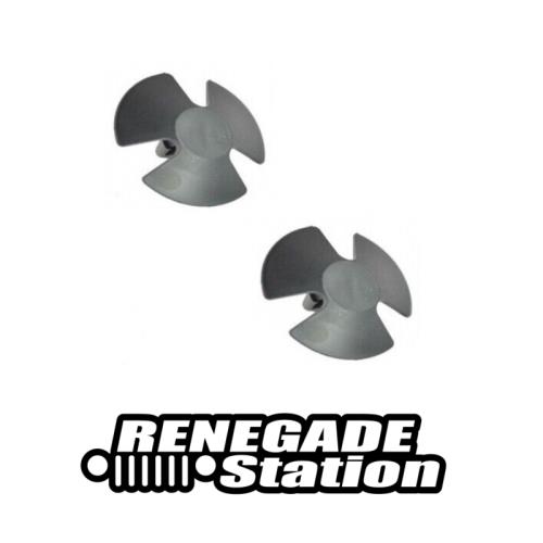 Jeep Compass MP 2er Set Befestigungs Clip Karosseriestopfen Haubendämmung Motorhaube 18-