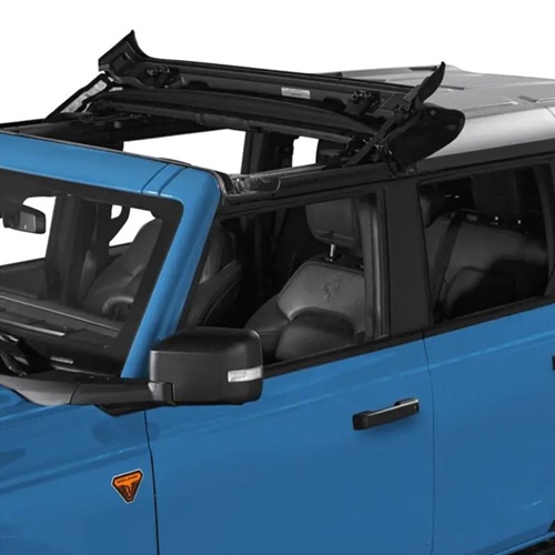 Ford Bronco 4türer Sunrider Verdeck Hardtop Black Twill Textil 3-lagig Bestop 21-