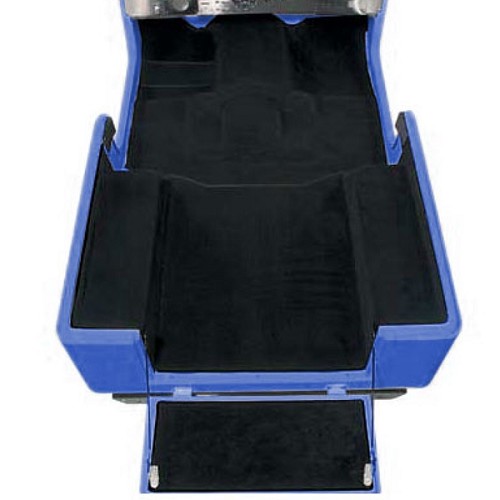 Jeep CJ CJ7 Cutpile Orginal Style Deluxe Teppich Komplett Set Fußraum & Kofferraum schwarz 76-86