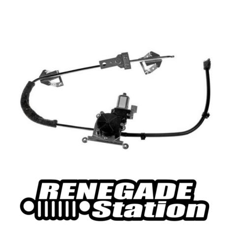 Jeep Cherokee XJ elektr. Fensterheber Gestänge mit Motor vorne links Fahrertür 91-96
