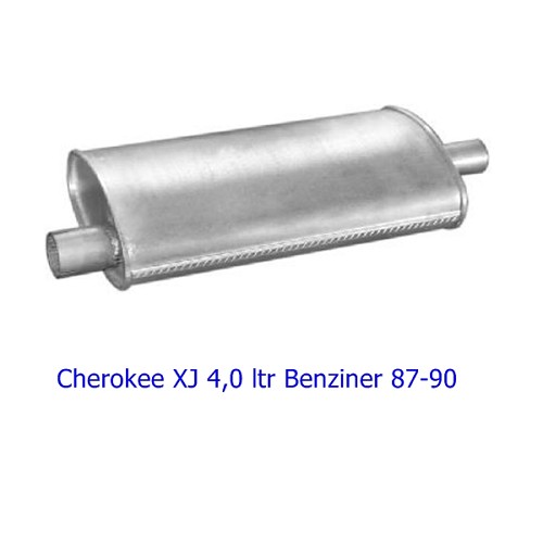 Jeep Cherokee XJ 4,0 ltr. Auspuff Endtopf Endschalldämpfer S