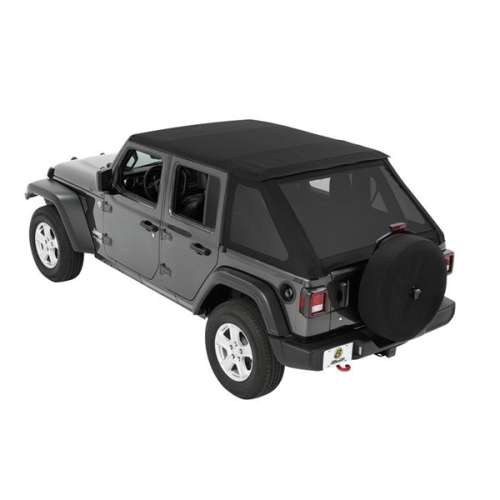 Jeep Wrangler JL 4türer Trektop NX Verdeck Softtop Bestop Black Diamond 18-