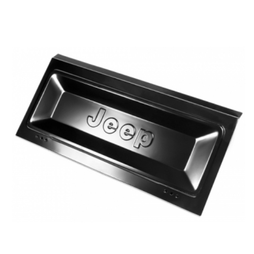 Jeep CJ CJ7 Heckklappe Hecktür mit Jeep Prägung Schriftzug 76-86