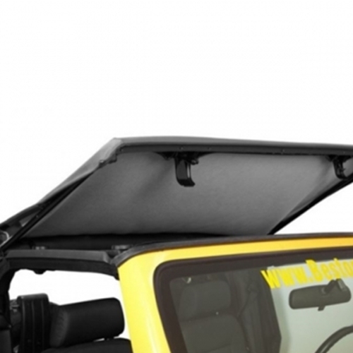 Jeep Wrangler TJ Trektop NX Verdeck Top getönte Scheiben schwarz Black Twill 96-06