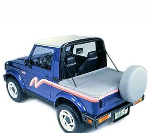 Suzuki Samurai Duster Abdeckung Laderaum Grau Denim Bestop 86-94