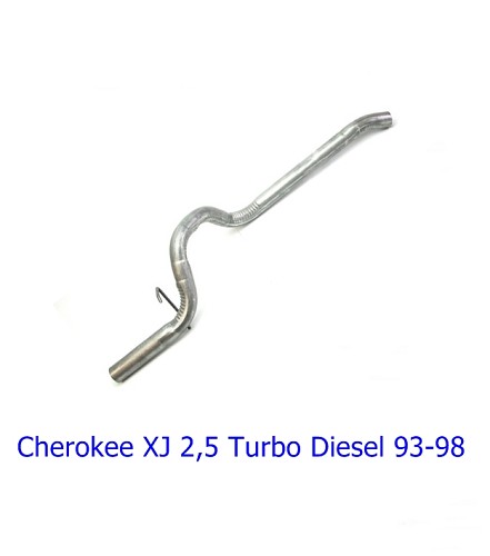 Jeep Cherokee XJ 2,5 ltr. Turbo Diesel Auspuff Endrohr Endro