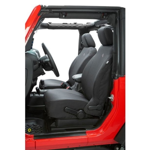 Jeep Wrangler JL 4-türer Set Sitzbezüge Sitzbezug vorne Schwarz Diamond LHD Bestop 18-