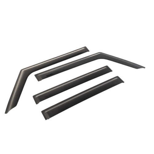 Jeep Gladiator JT Set 4-teilig Windabweiser schwarz matt Fensterblenden 19-