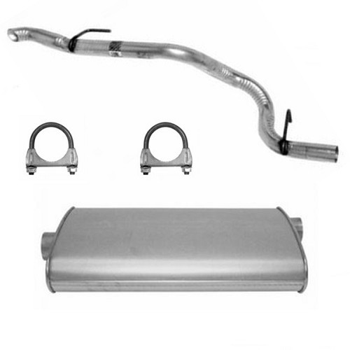 Jeep Cherokee XJ 2,5 ltr. & 4,0 ltr. Auspuff Endtopf Endschalldämpfer mit Endrohr 96-00