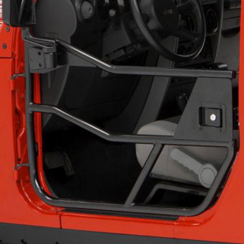 Jeep Wrangler JK Element Doors Türelement Halbtür Halbtüren vorne HighRock 4x4 Satin Schwarz 07-18