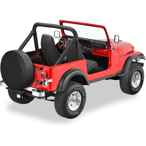 Jeep Wrangler JK Radhülle Reserveradhülle Ersatzradhülle Ersatzradabdeckung Black Diamond 28'' x 8'' Bestop 07-