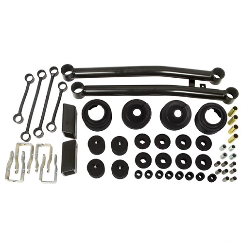 Jeep Wrangler JL 2" Höherlegung Spacer Distanzbuchsen Comfort Ride Set vorne Daystar 18-