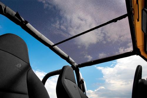 Jeep Wrangler JK 2türer Header Bikini Top Targa Style Mesh Bestop 07-09