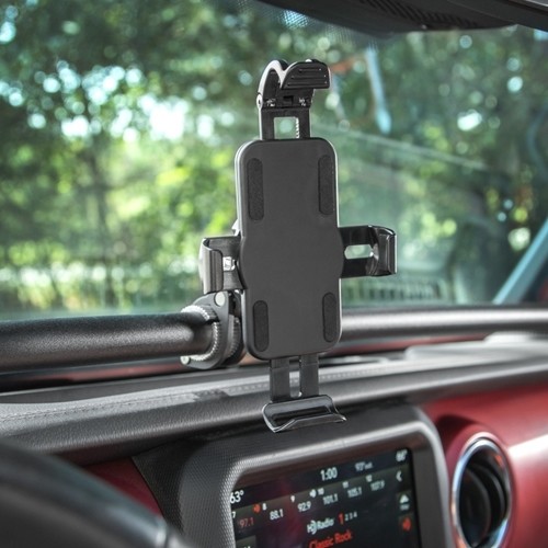 Jeep Gladiator JT Smartphone- Handyhalter für Dash Bar Haltestange Armaturenbrett 19-