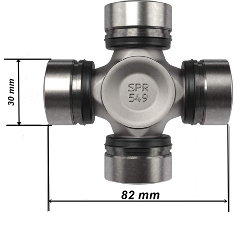 Jeep Cherokee XJ Kreuzgelenk Steckachse Antriebswelle 82 x 30mm mit ABS Spicer 94-01