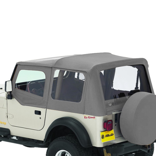Jeep CJ7 Verdeck Ersatzplane ohne Gestänge Charcoal Denim 76-86