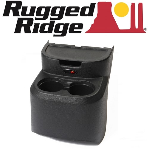 Jeep Wrangler JK 4-türer Organizer Staufach Box hinten mit Getränkehalter 11-18