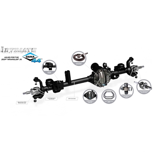 Jeep Wrangler JK Ultimate Dana 44 Vorderachse mit E-Locker Differential Übersetzung 4.10 Spicer 07-18