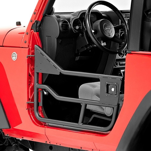 Jeep Wrangler JK Element Doors Türelement Halbtür Halbtüren vorne HighRock 4x4 Matt Schwarz 07-18