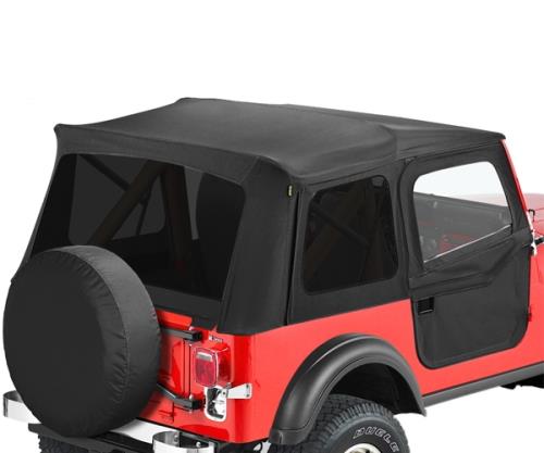Jeep CJ7 Supertop Softtop Verdeck getönte Scheiben inkl. teilbarer Türen 80-86