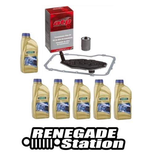 Jeep Grand Cherokee WH WK 2WD Automatikgetriebefilter Getriebefilter Set inkl. 6ltr. ATF+4 Getriebeöl 545RFE Automatikgetriebe 05-09