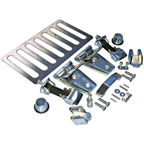 Jeep Wrangler JK Set Komplettset Motorhaube Schaniere Auflag