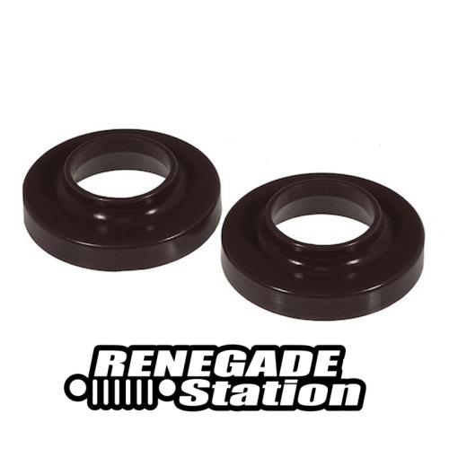 Jeep Wrangler TJ Polyurethan Federteller Gummipuffer Set vorne schwarz Prothane 96-06
